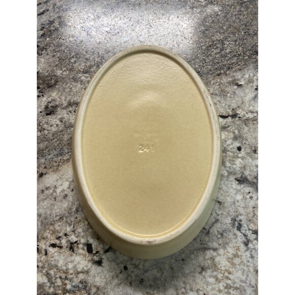 Vintage Pfaltzgraff Brown Small Oval Serving Dish 10” Rustic Farmhouse #241 - Picture 7 of 7
